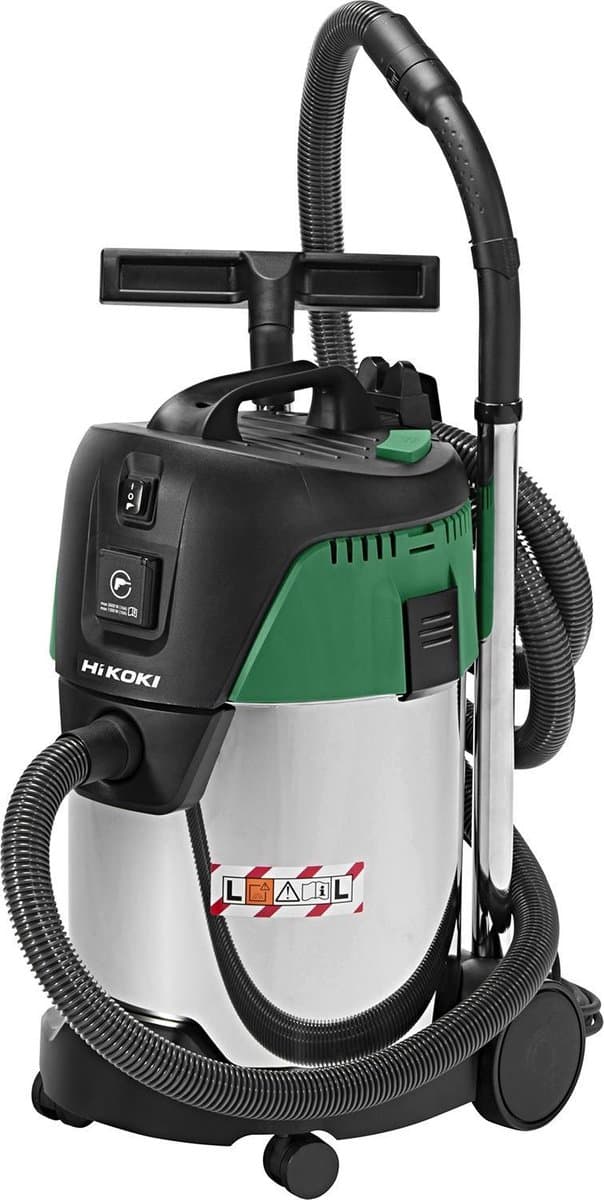 NAT/DROOGSTOFZUIGER 230V - 1.000 W - 30 L - Klasse L - INOX TANK — afbeelding 1