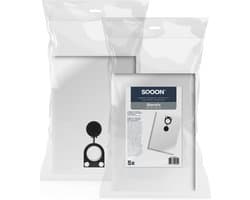 SQOON® Stofzuigerzak geschikt voor Starmix FBV 25/35 - Gelijk aan model: 411231, 416014, 413099 - High Filtration voor industriële stofzuigers