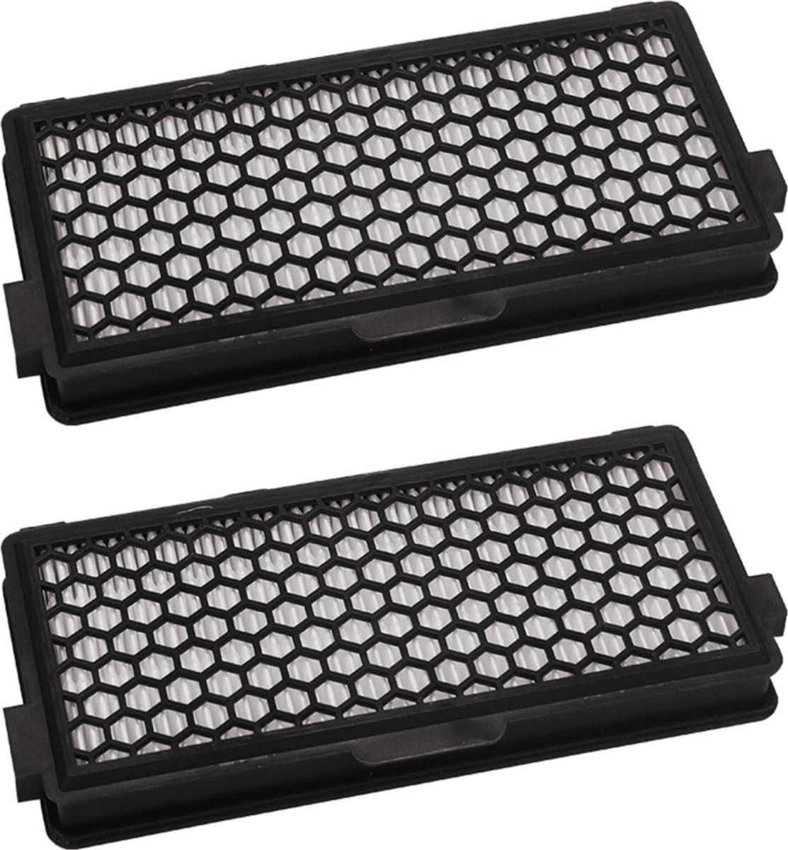 Actief HEPA Filter Geschikt voor Miele Classic Compact C1, Complete C2 & C3 - Vervangbare Stofzuiger Onderdelen - Zwart — afbeelding 1