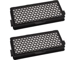 Actief HEPA Filter Geschikt voor Miele Classic Compact C1, Complete C2 & C3 - Vervangbare Stofzuiger Onderdelen - Zwart