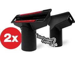 2x Meubelzuigmond geschikt voor Miele stofzuigers - Vervangend Hulpstuk 35mm - Opbergen Onder Accessoires Klep
