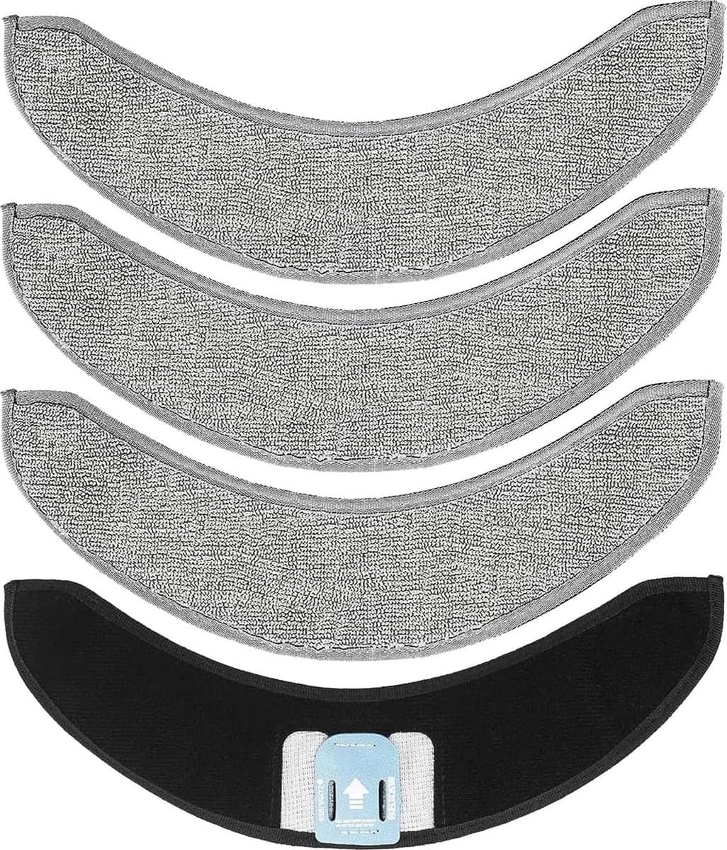 Wasbaar Dweilen Doek Mop Pad Vervanging geschikt voor iRobot Roomba Combo J7+/J7/Roomba j9+ Robot Stofzuiger (4 stuks) — afbeelding 1