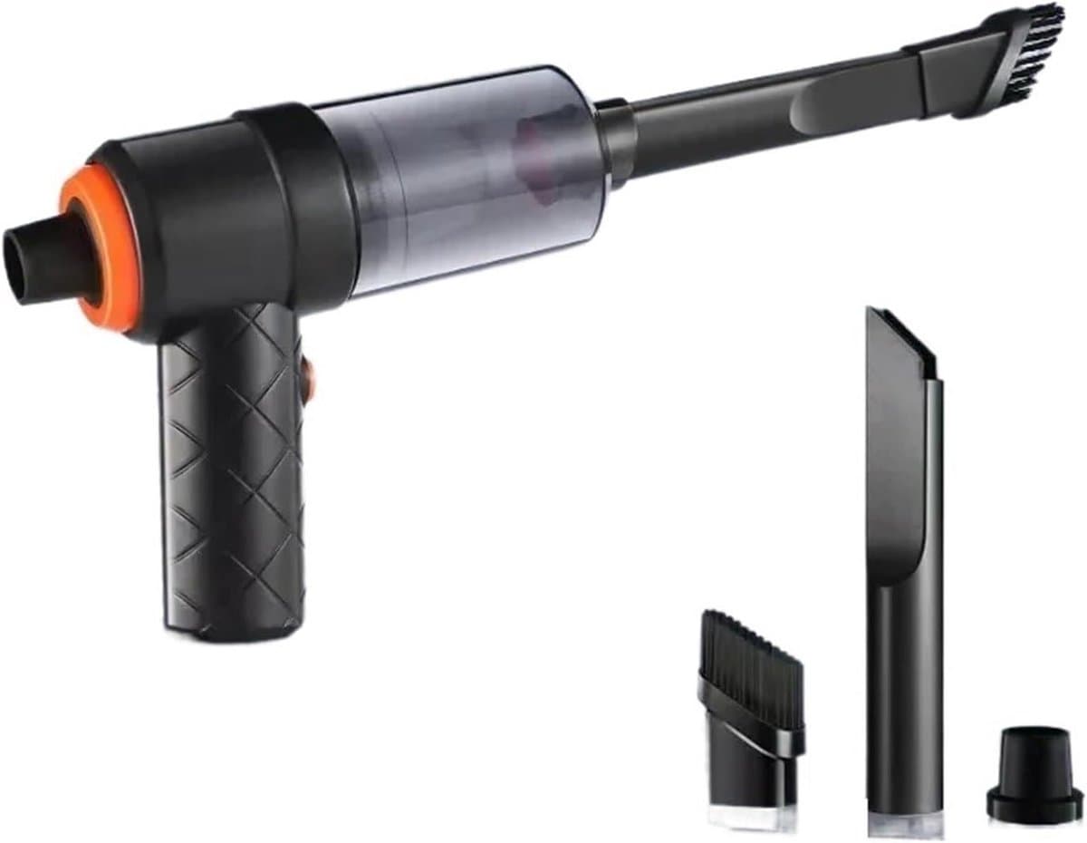 Draadloze Autostofzuiger - Handstofzuiger Robot - Auto Interieur Reinigen - Sterke Zuigkracht - 500 Gram Capaciteit - One Color — afbeelding 1