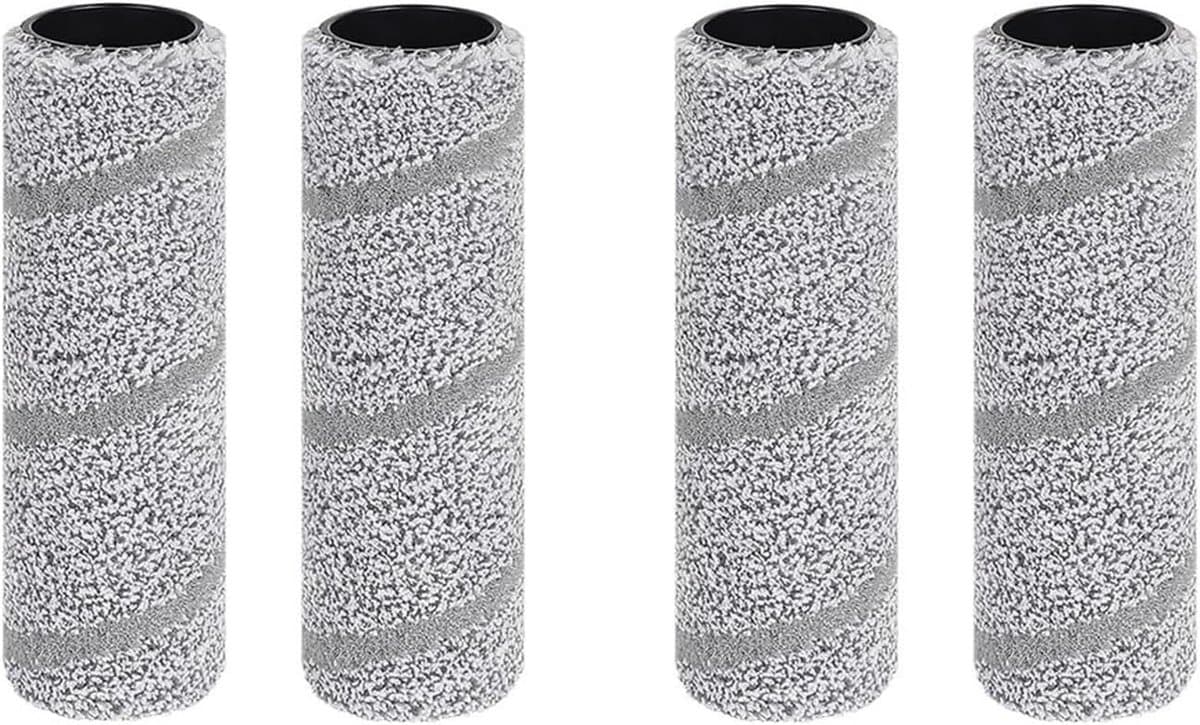 4 stuks Dweilrol dweildoek rolborstel voor ECOVACS DEEBOT X11 X9 Pro Omni X8 Pro Omni T80 OMNI T80 Pro Omni T80S en Yeedi S14 Plus — afbeelding 1