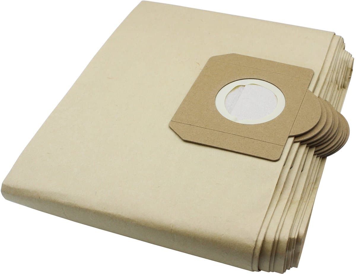 VLEMICO- Filterzakken 10-pack - Compatibel met Karcher WD3/WD3P - Papieren zakken - Nat/Droog stofzuiger - Hoofdkwaliteit - Onderdeel A 2204/A 2234 PT - Stofzak — afbeelding 1