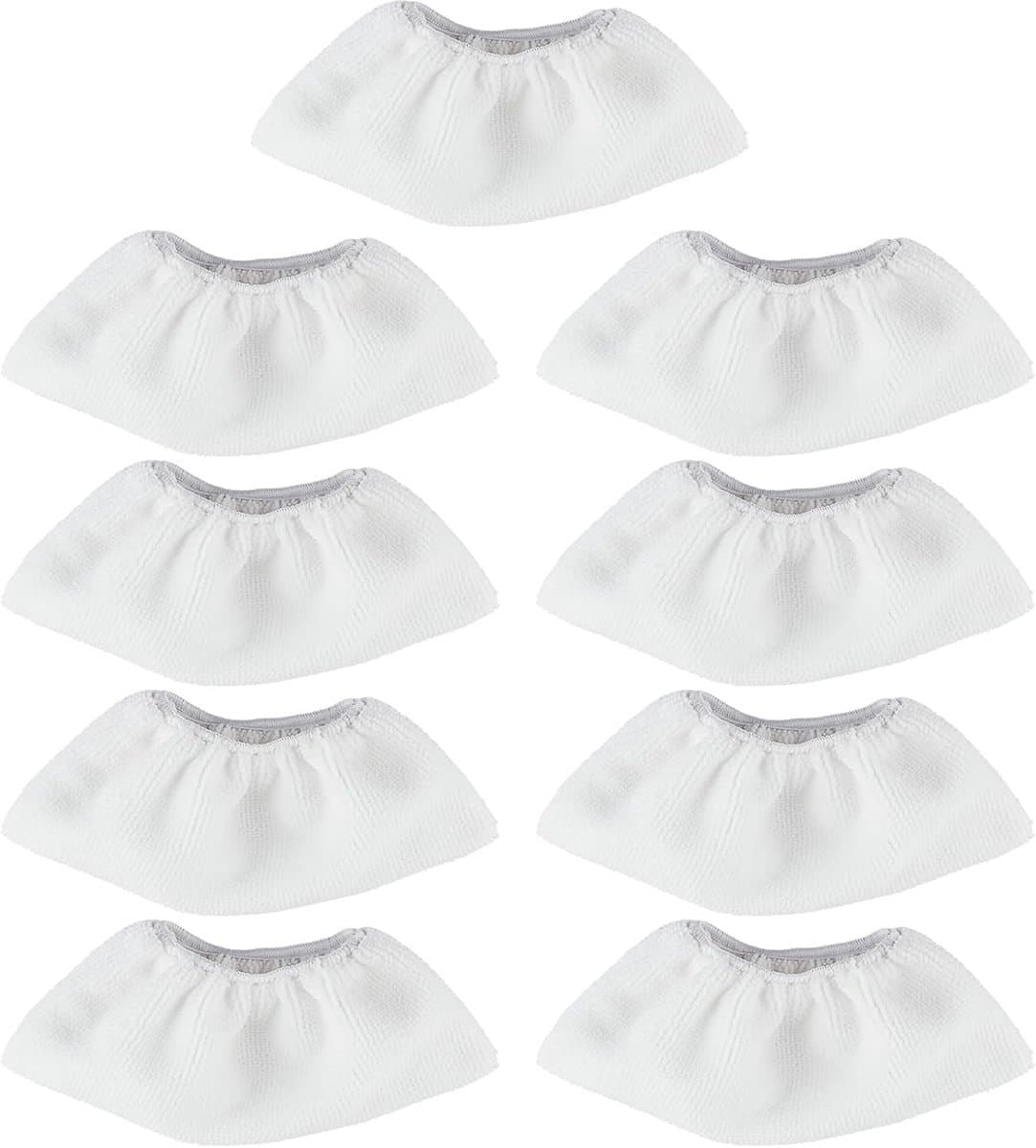 Allecto Plus - Microvezel wisdoeken set voor stoomreiniger EasyFix - 9 stuks - Reiniger accessoires voegen - SC 2 SC 3 SC 4 SC 5 - Reinigingsdoeken (Nederlands) — afbeelding 1
