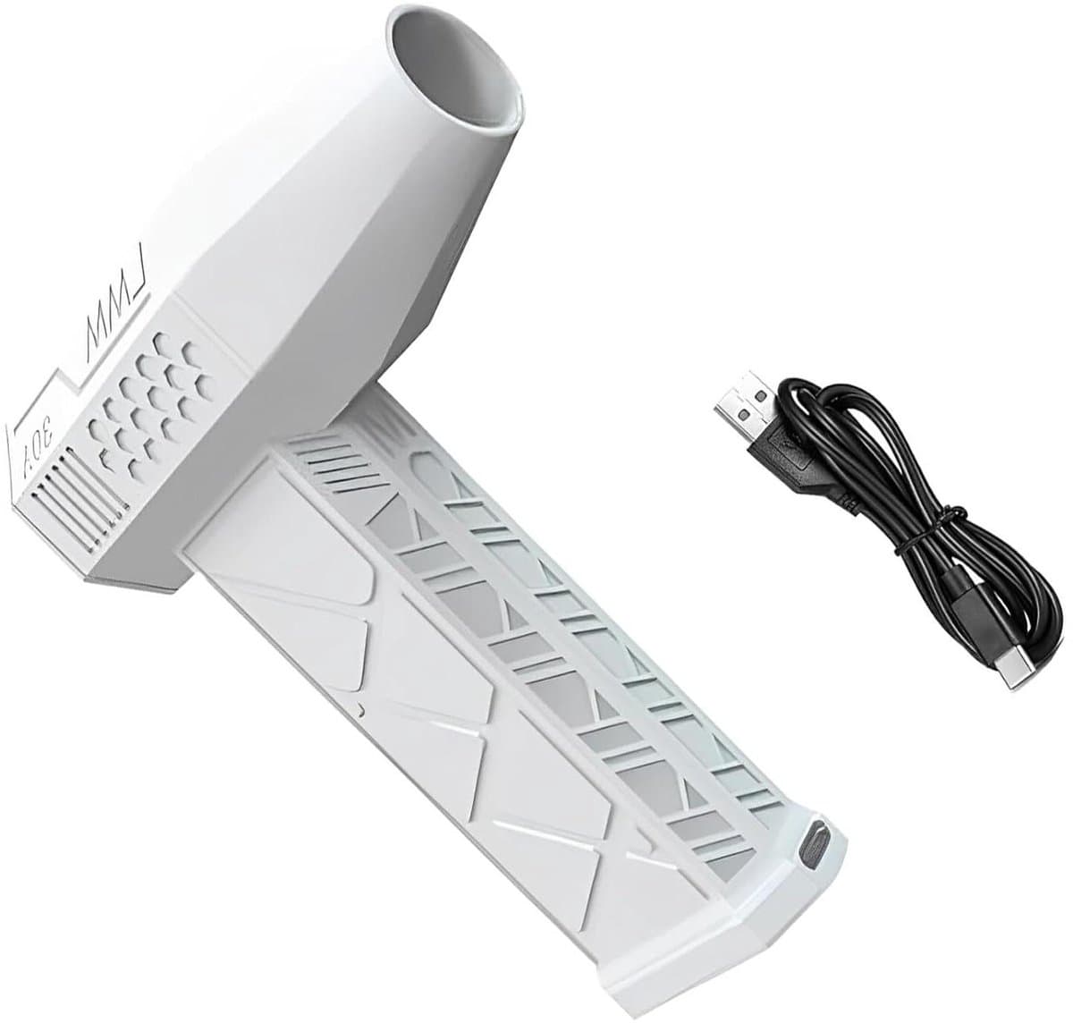 Mini Turbo Ventilator - Krachtige Bladblazer - Stof Verwijderen - 130000 RPM Snelheid - 15 x 12 x 3 cm — afbeelding 1