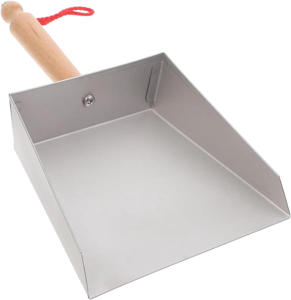 Stofblik Bureau - Mini Stoffer - Kleine Ruimtes Schoon - Roestvrijstalen Oppervlak - 21.5 cm Lengte - Metaal — afbeelding 1