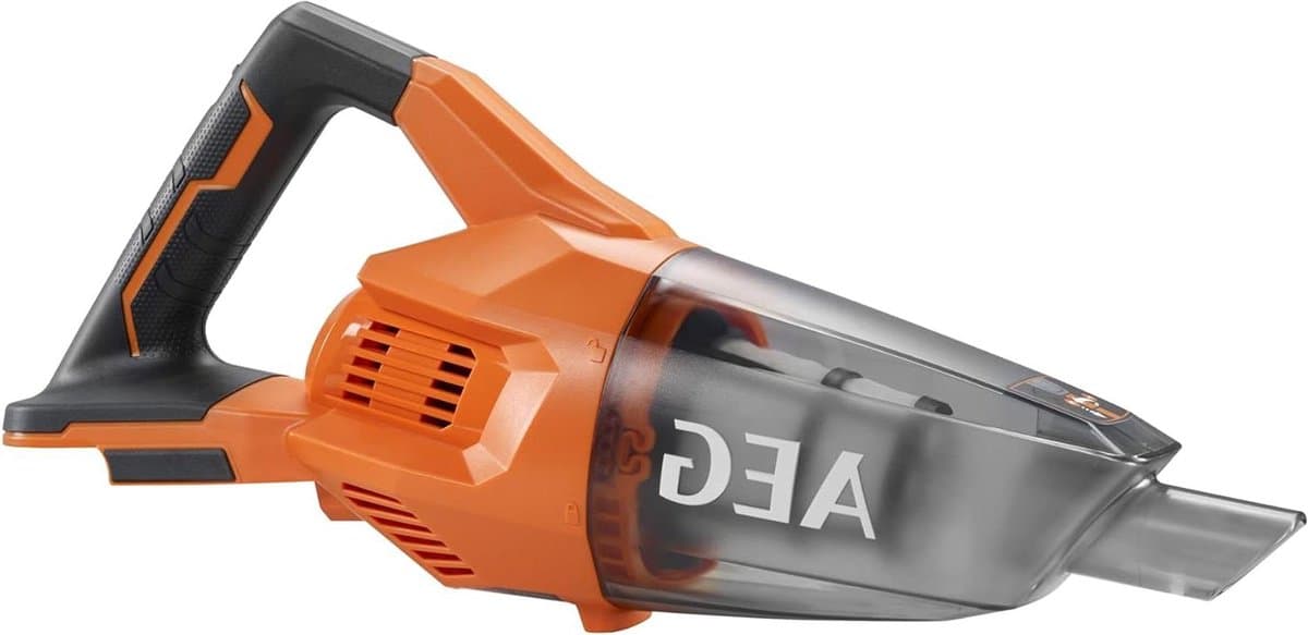 Draagbare Stofzuiger - Handstofzuiger Draadloos - Werkplek Schoonmaken - Lichtgewicht Compact Ontwerp - 065 Liter Reservoir - Zwart Oranje — afbeelding 1