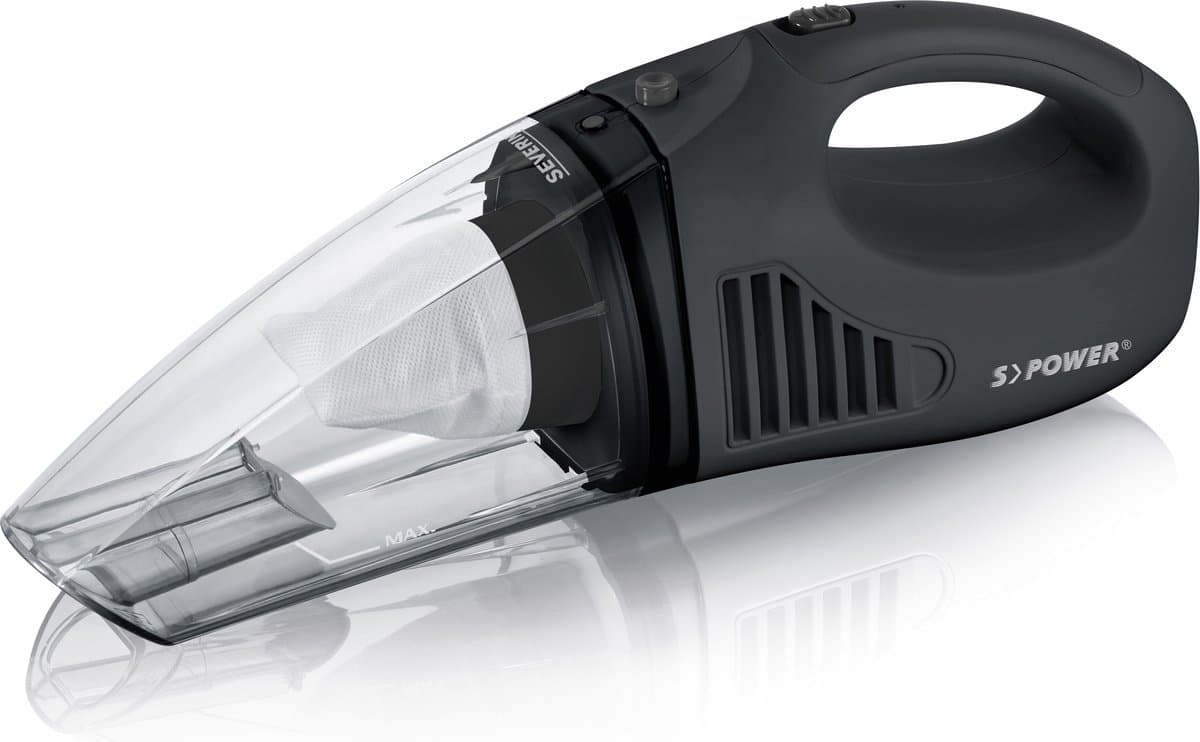 Severin HV 7963 Accu-handstofzuiger 3-in-1 - Home & Car - Droog en Nat - Li-Ion Accu - 120 Watt - Zwart — afbeelding 1