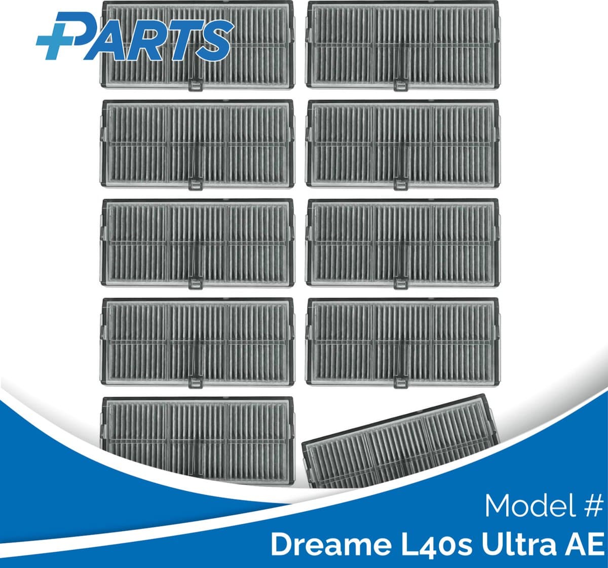 Dreame L40s Ultra AE Filters (10 Stuks, Plus.Parts® alternatief voor RHF14) — afbeelding 1
