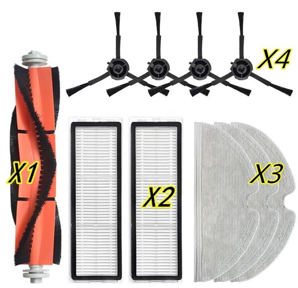 Geschikt voor Compatibele accessoires Geschikt voor Mi Robot Vacuum-Mop2 Pro+ Cleaner STYTJ02ZHM-onderdelen — afbeelding 1