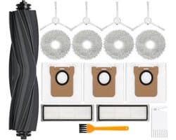 PolkaHome, Accessoires geschikt voor Xiaomi X20 Plus/Dreame L10s Ultra, reserveonderdelen geschikt voor Xiaomi X10+ / S20 / L10 Ultra, accessoireset
