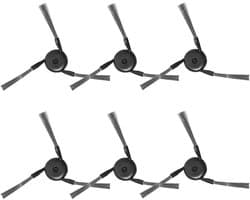 Geschikt voor Dreame D20 Pro Plus, X40 Ultra, X40 Master, L40 Ultra, L40s Pro Ultra, X50 Ultra, L50 Pro Ultra, X50 Ultra Complete, V50 Ultra Complete, X40 Ultra Complete robotstofzuiger accessoires, zijborstel, set van 6