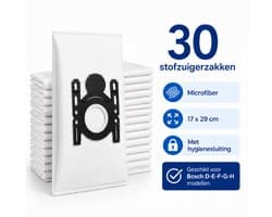 Kleanburg® - Stofzuigerzakken - Geschikt voor Bosch & Siemens - G-ALL - 30 stuks