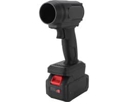 Mini Jet Fan - Elektrische Bladblazer - Stof Verwijderen - 500.000 Tpm Motor - 16.000 mAh Batterij - Zwart