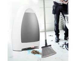 Vacuüm Stofpan - Automatische Afvalbak - Thuis Reinigen - Contactloze Sensor - 3.6 Liter - Wit