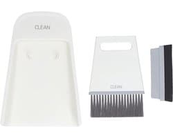 Mini Stofpan en Borstel - Kleine Bezem Set - Snel Opruimen - Ergonomisch Ontwerp