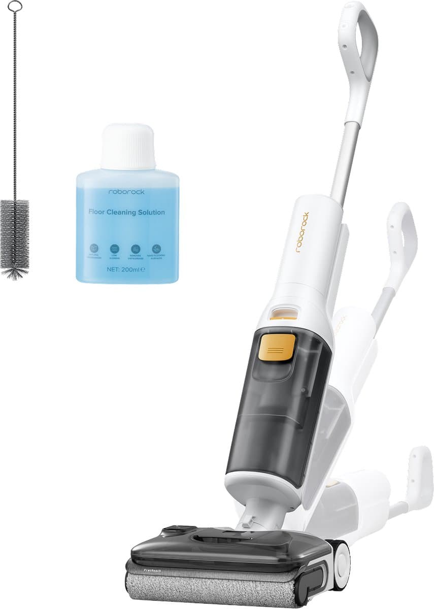 Roborock F25 GT Gen 2-Vloerreiniger-Nat Droog Stofzuiger-draadloos-Elektrische dweil-20000 Pa-180° platliggend-90 °C Hoge temperatuur Sneldrogend-Zelfreiniging-Anti-Klits Rol voor Huisdierhaar-Randreiniging — afbeelding 1