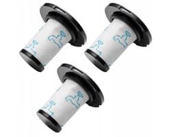AreoSe - HEPA-filter voor TEFAL X-Force Flex 11.60 12.60 14.60 15.60 Rowenta X-Force - 3 stuks
