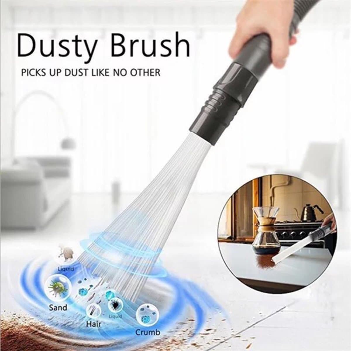 Stofzuig Borstel - Dusty Daddy Brush — afbeelding 1