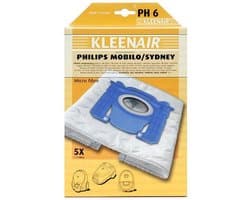 Kleenair Microfibre Stofzuigerzakken - Ultrasoon Gelaste Naden - 25 Stuks + 5 Filters