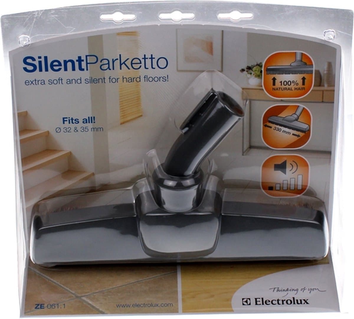 Onderdeel: Electrolux Parket-Borstel Silent Parketto Voor 32 — afbeelding 1