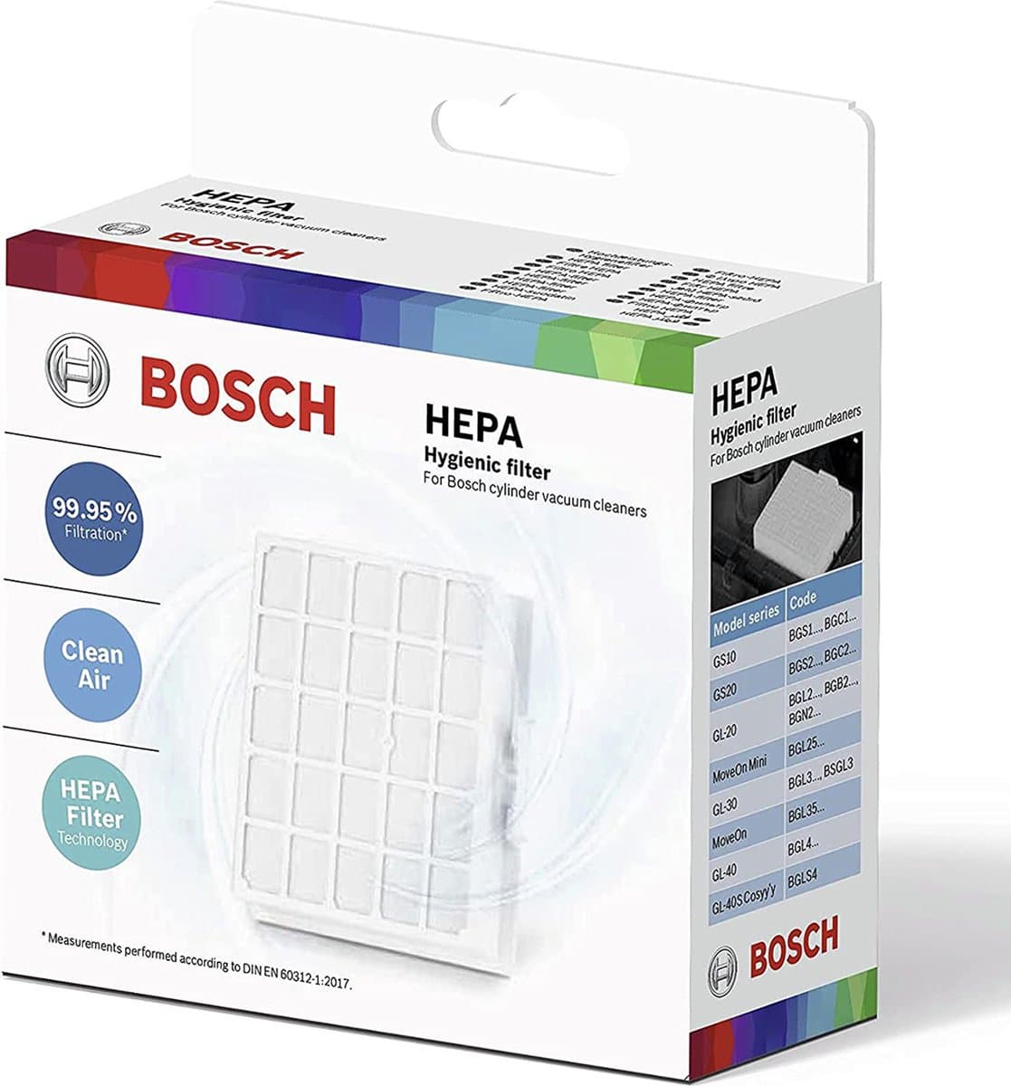 Bosch HEPA-uitblaasfilter BBZ156HF - Accessoire voor stofzuiger — afbeelding 1