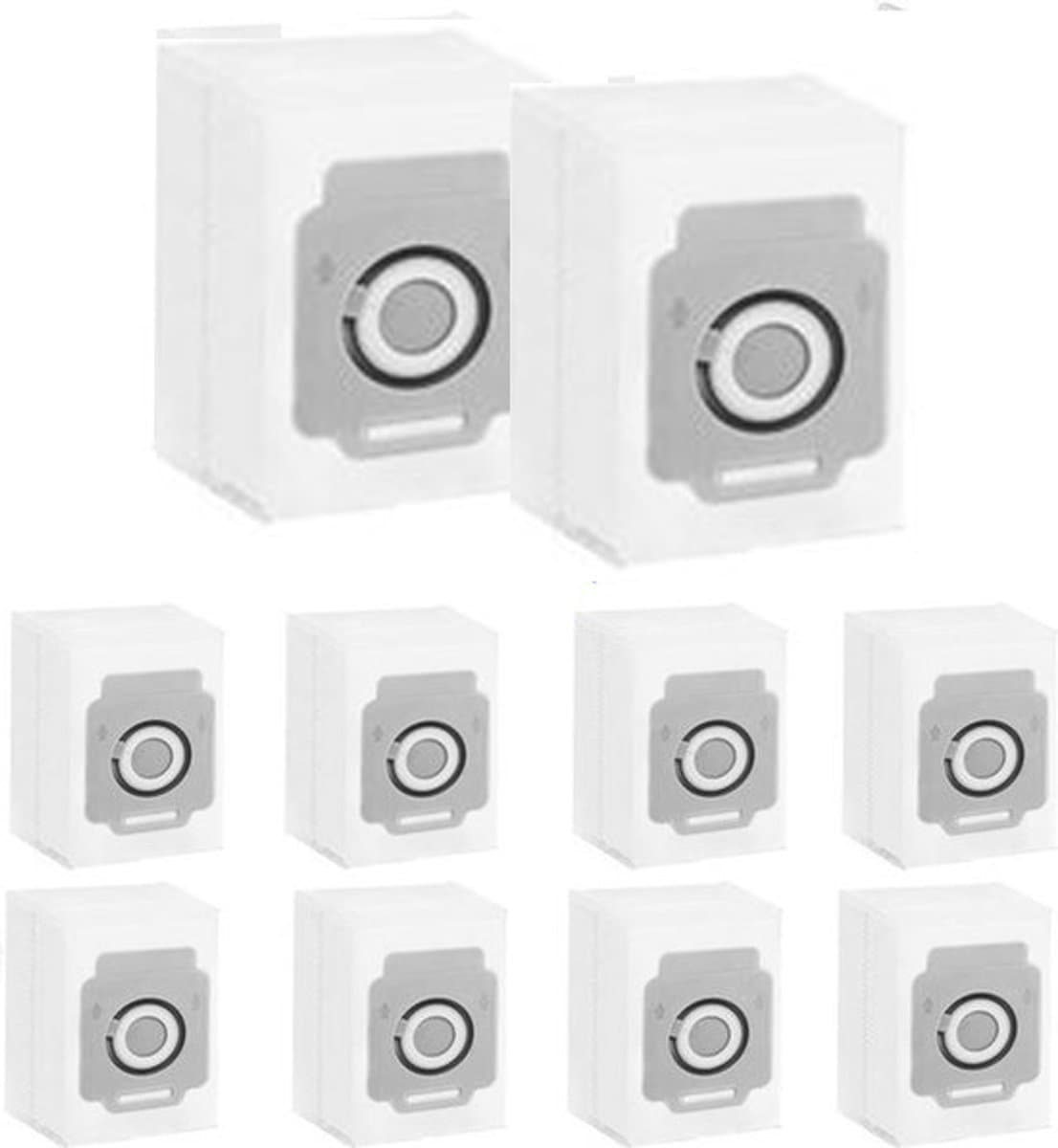 6 stofzuigerzakken geschikt voor iRobot Roomba i7 i7+ i3 i3+j7 J7+S9 S9+Clean Base, stofzuiger afzuigstation, vervangende stofzakken zakken, grote capaciteit, reservezak, stofzuigerzakken, past perfect — afbeelding 1