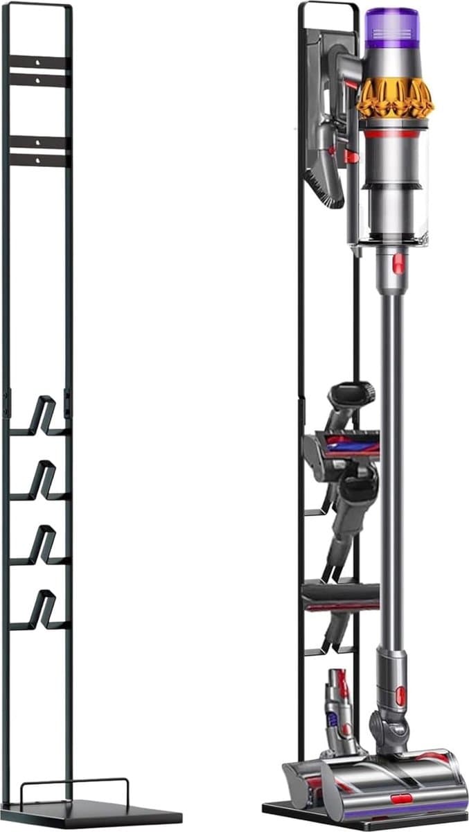 Stofzuigerhouder/Standaard Geschikt voor Dyson Stofzuiger - Vloerstandaard - Stofzuigerslang Houder - Accessoirehouder - Stofzuigerstandaard - Onderdelen - Accessoires - Stofzuiger Houder Voor V7, V8, V10, V11, V15 en DC58, DC59, DC62, DC74 — afbeelding 1