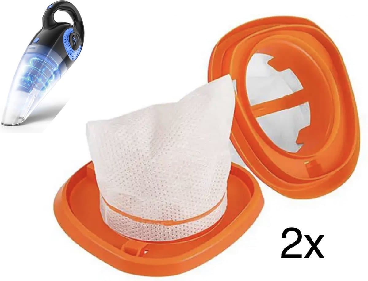 Hepa Filters MooSoo M4 Kruimelzuiger 2X Filter — afbeelding 1