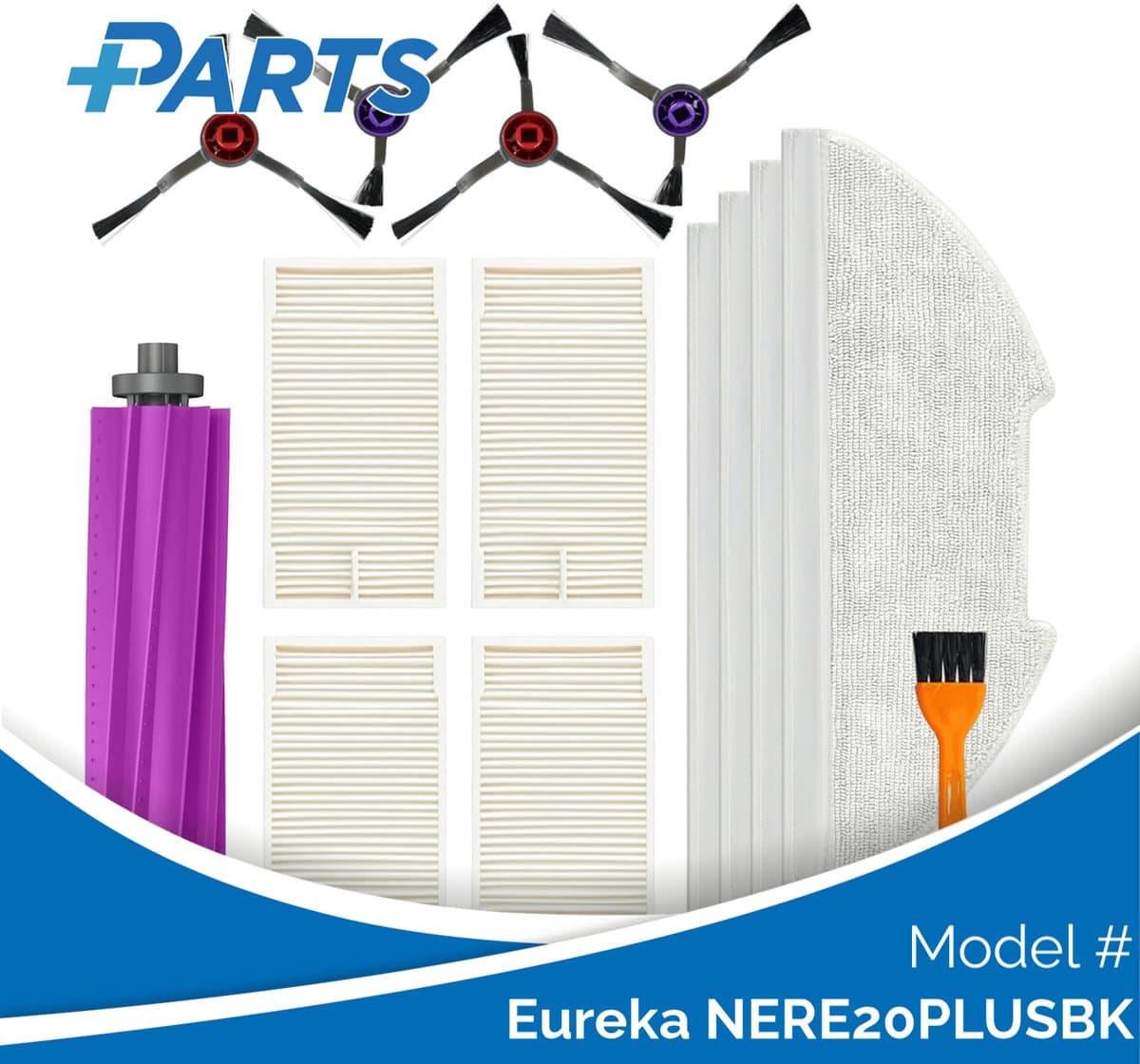 Eureka NERE20PLUSBK Onderhoudsset (Plus.Parts® alternatief voor R056) — afbeelding 1
