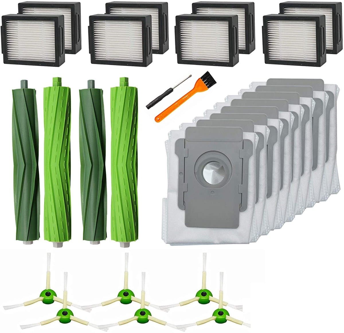 Vervangende kit Geschik voor iRobot i8/i7/i6/i4/i3 Multi-color 26-delig — afbeelding 1