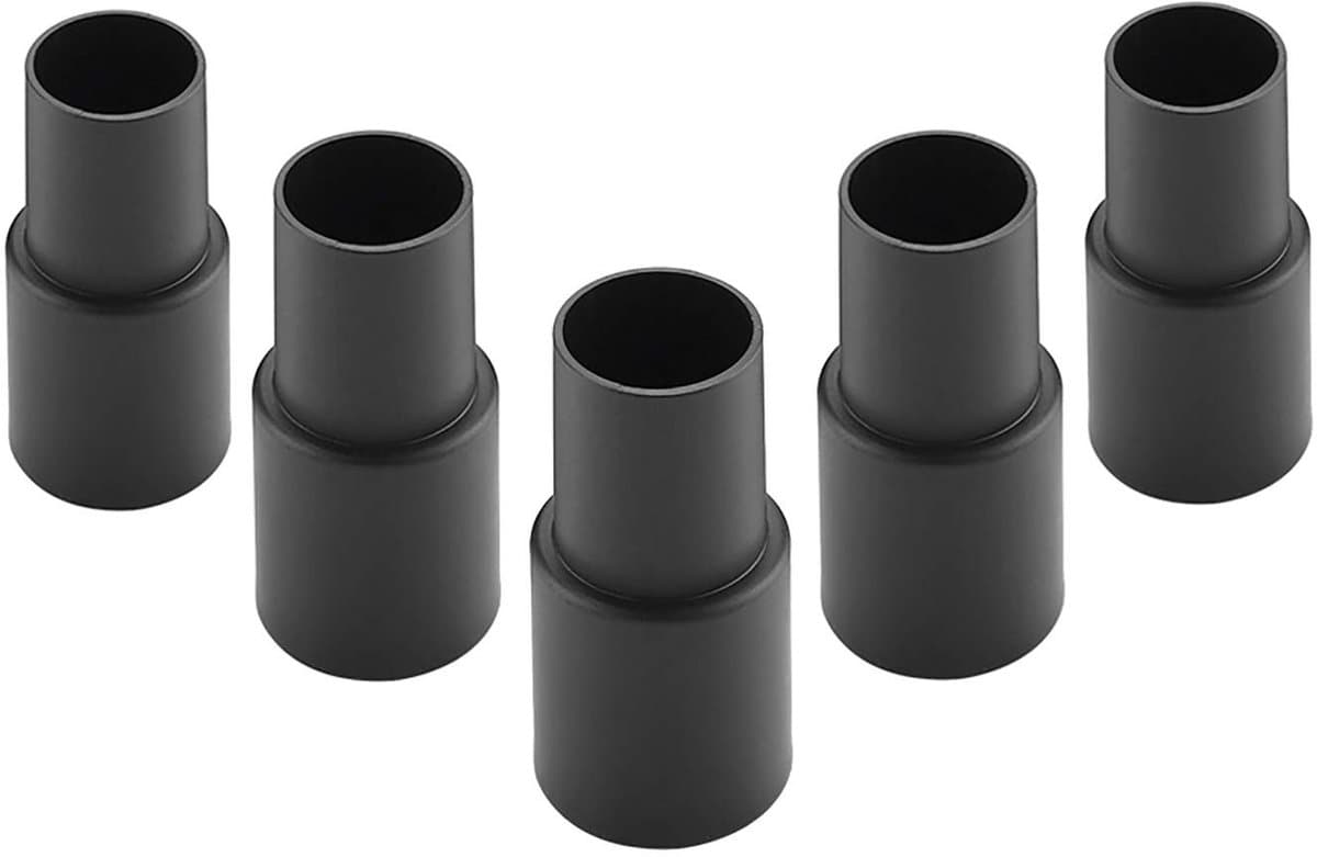 Dailygoods - Vacuümreiniger Slangadapter - Universele Zuiging - Kunststof Converter - Zwart - Adapter Mondbuis - Geschikt voor 32mm naar 35mm — afbeelding 1