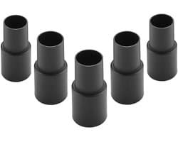 Dailygoods - Vacuümreiniger Slangadapter - Universele Zuiging - Kunststof Converter - Zwart - Adapter Mondbuis - Geschikt voor 32mm naar 35mm