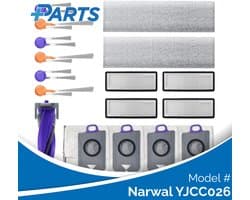 Narwal YJCC026 Onderhoudsset (Plus.Parts® alternatief voor CP-PJ-A00228-00-00)