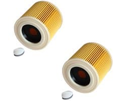TOVBMUP Filters -Geschikt voor Karcher WD1 WD2 WD3 en MV2 MV3-serie - Patroonfilters - Reinigingsfilters