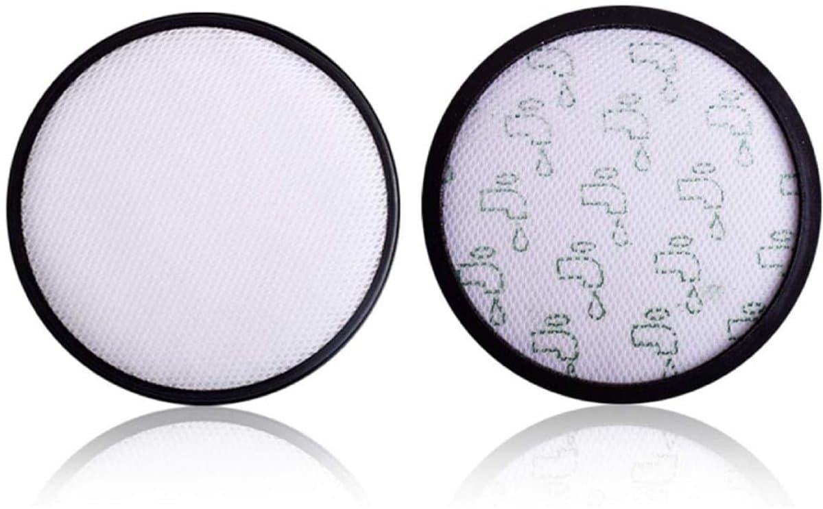 2 stuks filters - 2 ronde filterelementen - compatibel met Rowenta Cyclonic X-Trem Power stofzuiger (RO69 XX) — afbeelding 1