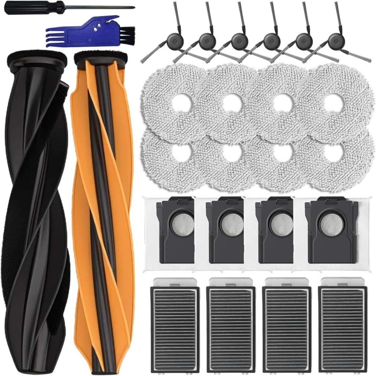 Robotstofzuiger Vervangingsonderdelen Kit Compatibel met Dreame X50 Ultra/L50 Ultra/L40s Pro Ultra/Mova V50 Ultra — afbeelding 1