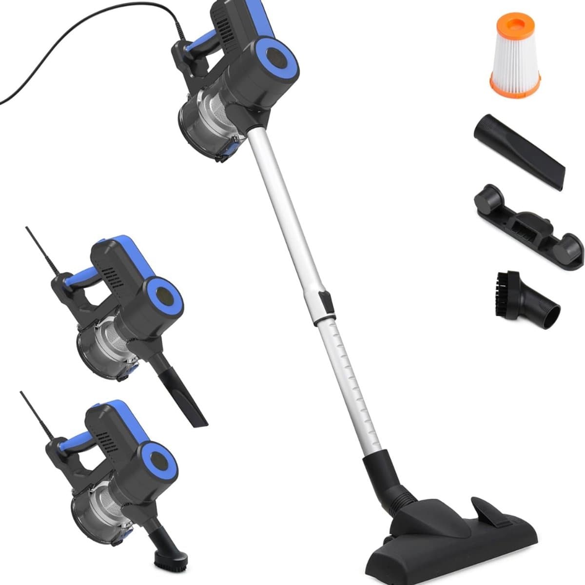 TopChoice® Vacuum Cleaner - Stofzuiger - Kruimeldief - 600W - Zwart — afbeelding 1