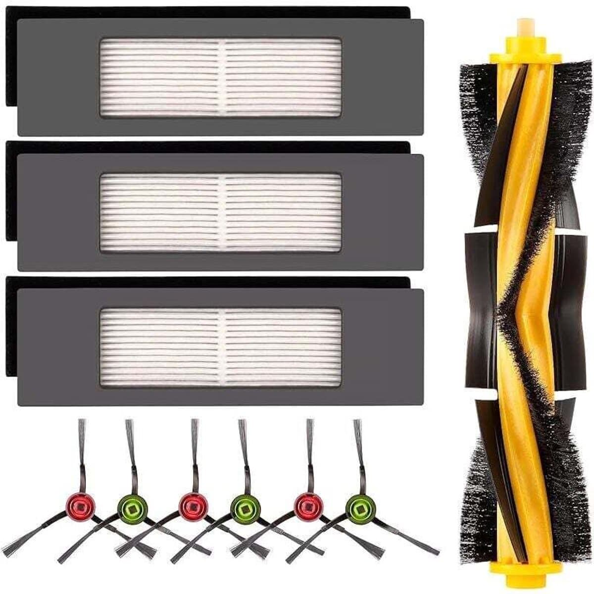 N10 Reserveonderdelen Geschikt voor Ecovacs DEEBOT OZMO N10 N10 Plus 920 950 T8 AIVI Max T9 T5 N5 N7 N8+ N8 Pro Plus robotstofzuigers (1 borstel) — afbeelding 1