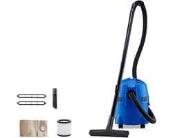 Nexvo® Steelstofzuiger met snoer - Steelstofzuiger - Stofzuiger - Blauw - 47cm x 39cm x 36cm