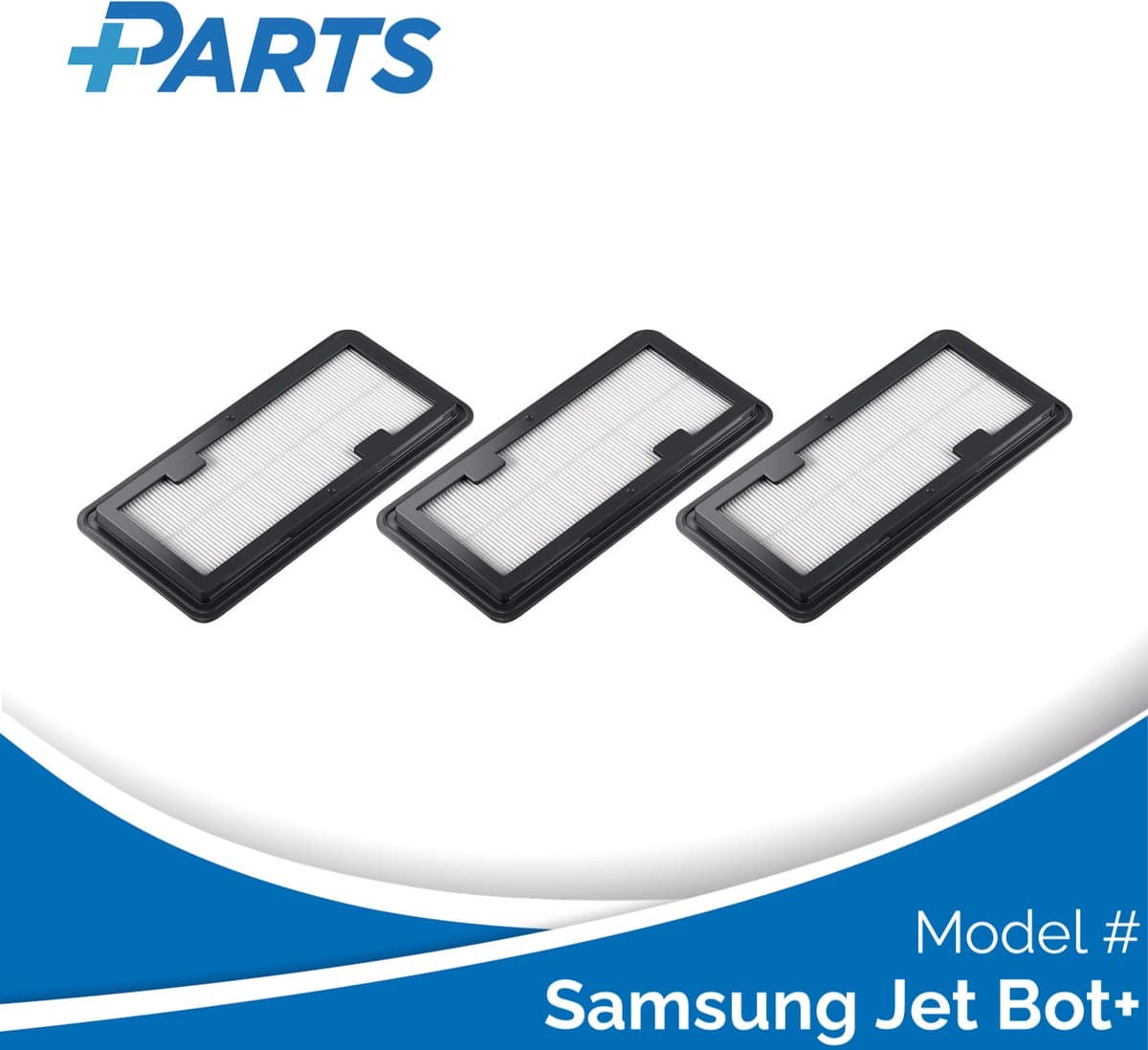 Samsung Jet Bot+ Filters (3 Stuks, Plus.Parts® alternatief voor VCA-RAK80) — afbeelding 1