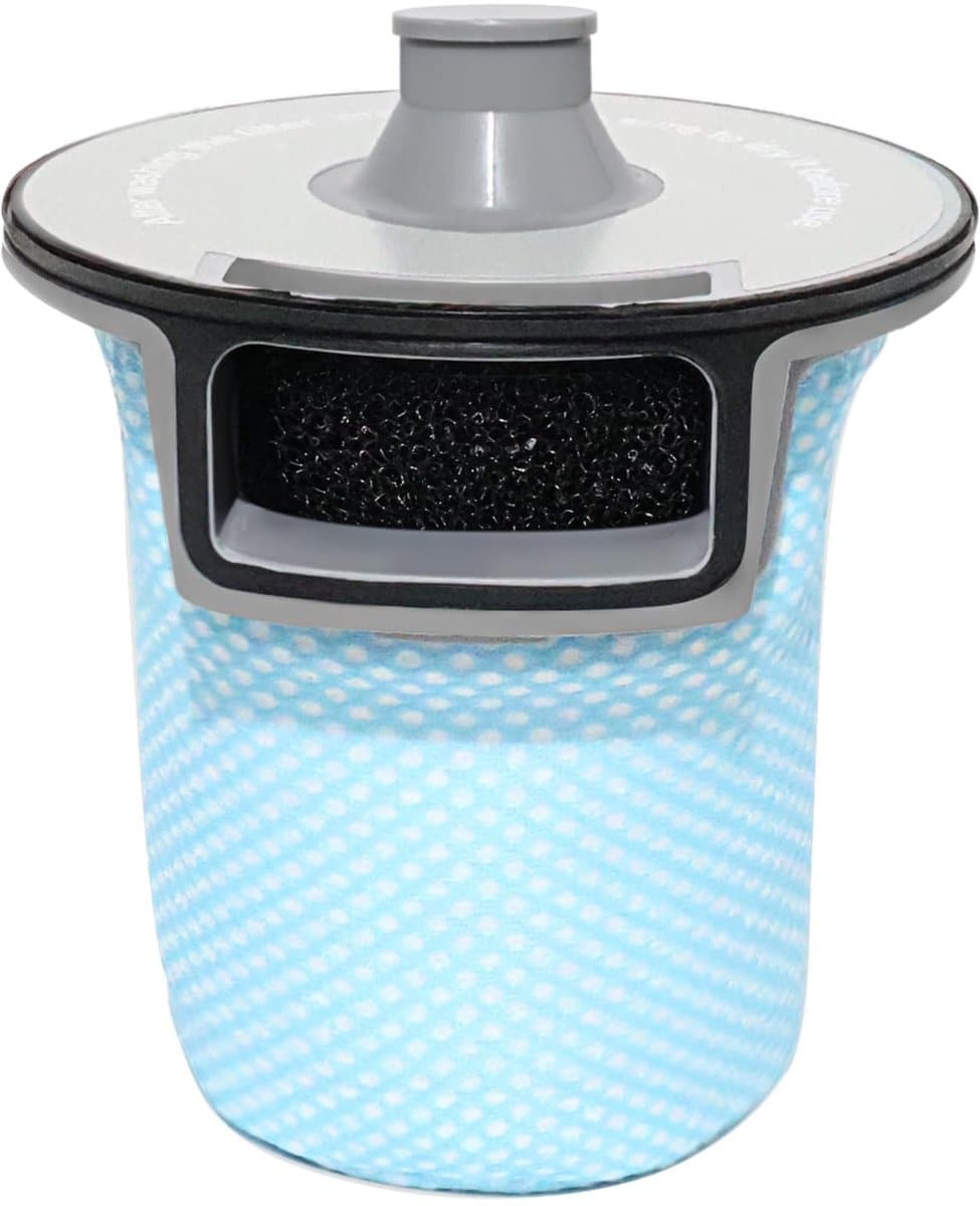 Dailygoods- Stofverzamelfilter Meerlaagse Filtering - Voorfilter - HEPA-filter - Compatibel met Roborock S7/S7+/S7 MaxV Plus/S7 Maxv Ultra/T7S/T7S Plus - Filteraccessoires - Effectieve Vangst van Fijnstof en Bacteriën - Stofzuigerfilter — afbeelding 1