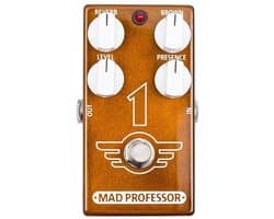 Mad Professor MP-ONE effect pedaal 1 Brown Distortion with reverb