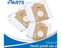 Yeedi yeedi vac 2 Stofzakken (3 Stuks, Plus.Parts® alternatief voor D-DB03)