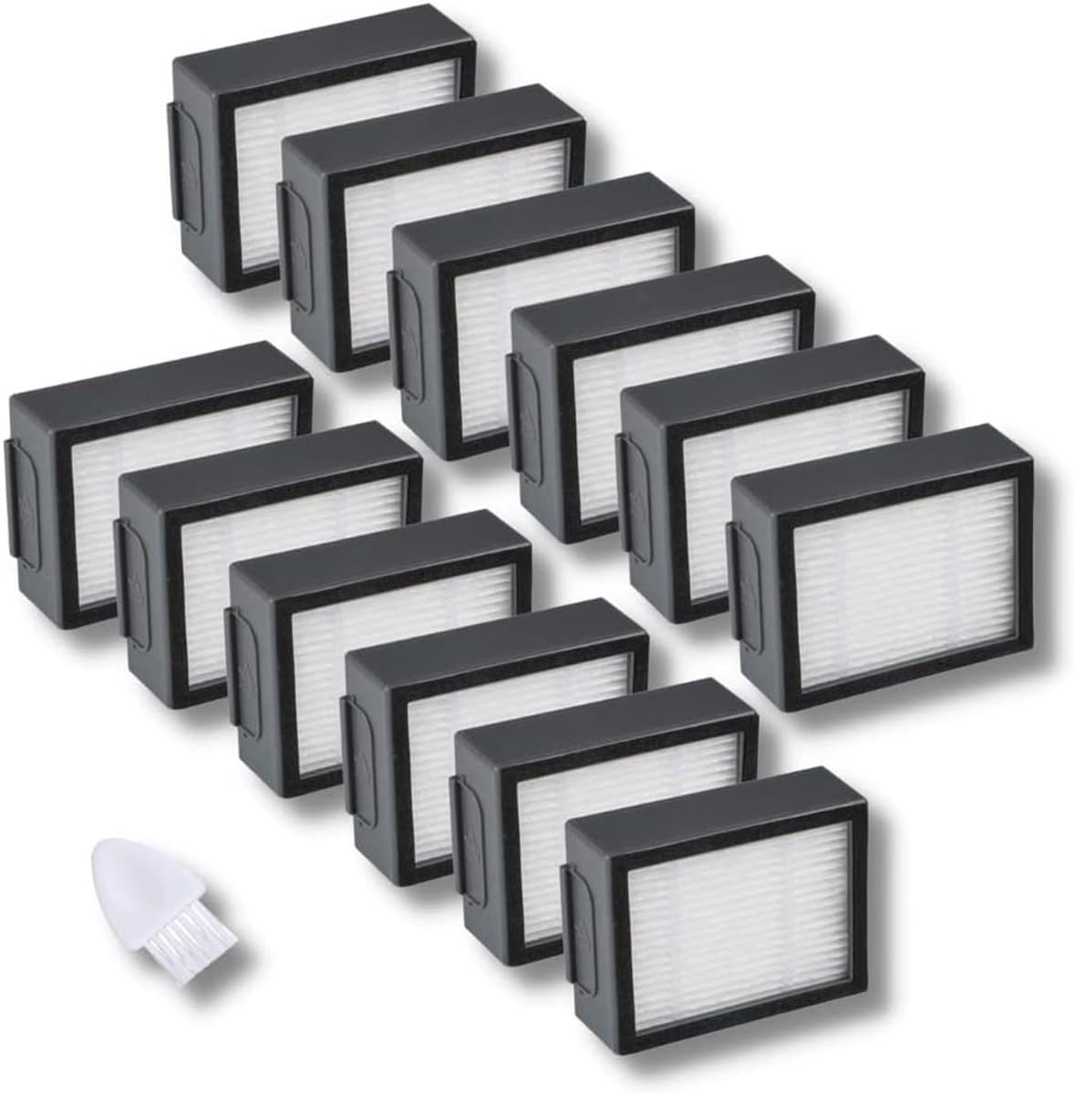 PromoHome Vervangingsfilters HEPA Filter 12-Pack voor Robotstofzuigers - Geschikt voor iRobot Roomba i-serie, e-serie en j-serie (NIET VOOR COMBO J7+ , J9+) — afbeelding 1