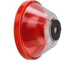 Stofverzamelaar voor Steenboren - Ø 4 mm tot 10 mm, Kunststof, Rood