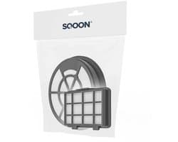 SQOON® Filterset geschikt voor Bosch stofzuigers - Gelijk aan model: 17006053 - Vervangt origineel 12025213 & 17001740 - Foamfilter voor optimale stofopvang en motorbescherming