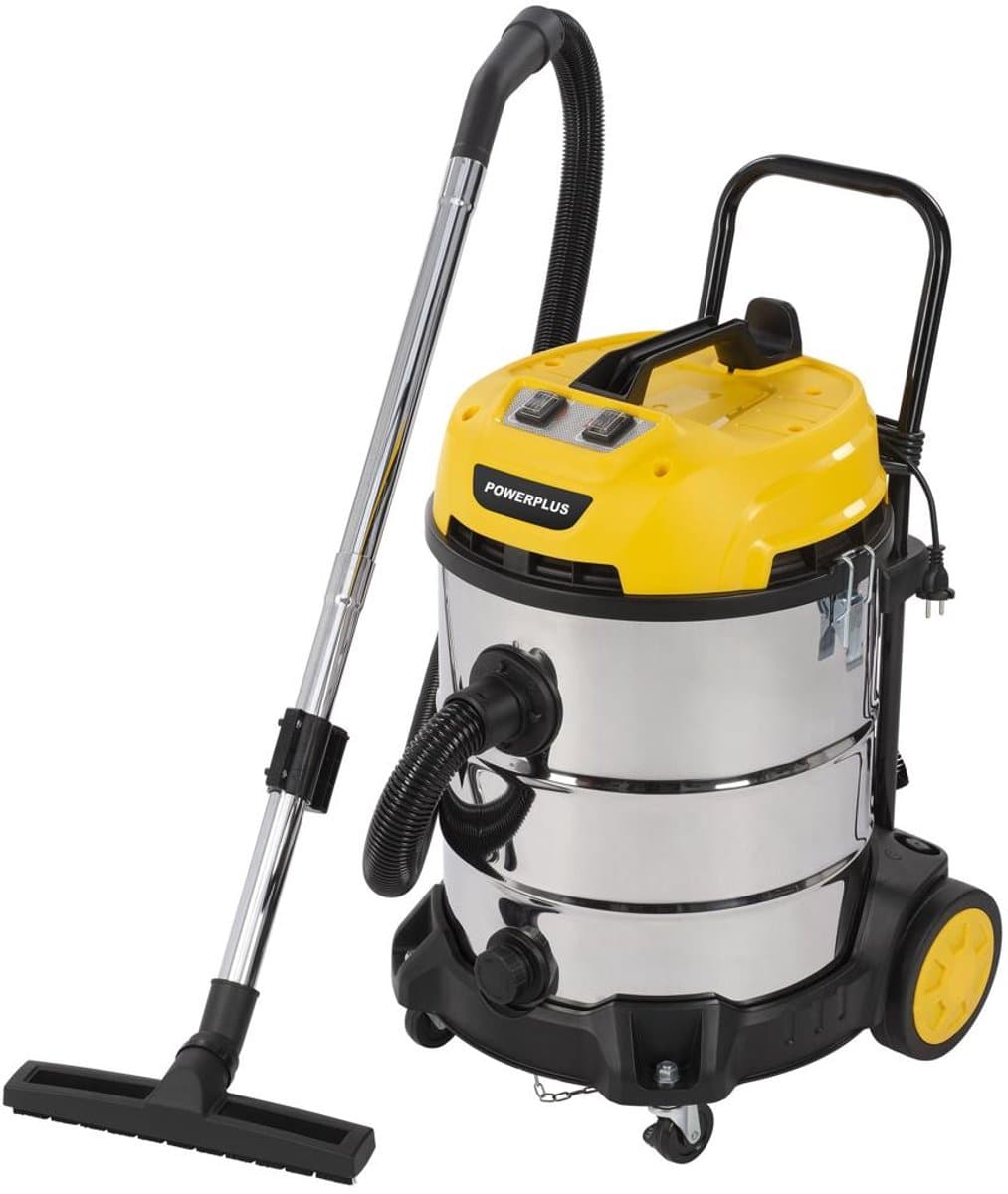 Powerplus elektrische stofzuiger nat-droog POWX3250 - 2x1200W - 2 motoren - 2-in-1: zuig- & blaasfunctie - 60l tank - met 3 acc. — afbeelding 1